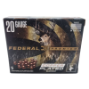 Federal Vital-Shok Buckshot - 20GA, 3", 18 Pellets, 2 Buck, Box of 5 (P2582B)