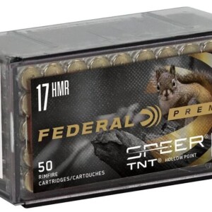 Federal Premium V-Shok TNT - 17 HMR, 17gr, JNP, Box of 50 (P770)