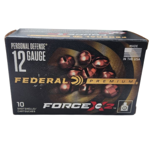 Federal Personal Defense - 12GA, 2-3/4", 9 Pellets, 00 Buck, Box of 10 (PD12FX200)