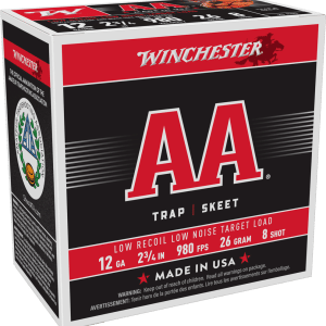 Winchester AA Low Recoil - 12GA, 2-3/4", 1 oz, #8 (AA12FL8)