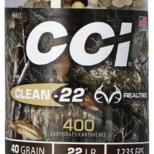 CCI Realtree Edition - 22LR, 40gr, SP, Bottle of 400 (966CC)