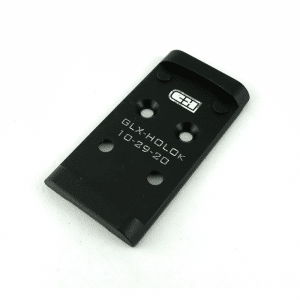 C&H Precision Weapons Adapter Plate - 1 Piece, Glock MOS, Black (CH-GL-HOLOk)