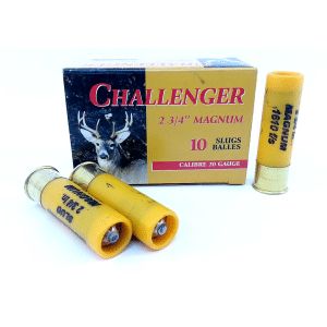 Challenger - 20GA, 2-3/4", 7/8 oz, Magnum Slug, Box of 10 (00300)