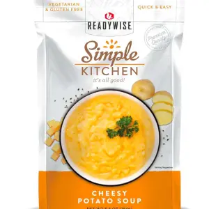 ReadyWise Simple Kitchen - Cheesy Potato Soup, 1 Serving (RWSK02-029)