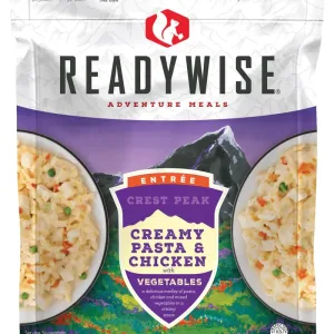 ReadyWise Adventure Meals - Crest Peak Creamy Pasta with Chicken, 122g (80-100)