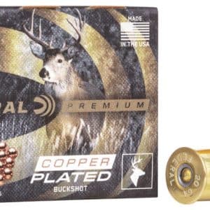 Federal Vital-Shok Buckshot - 20GA, 3", 20 Pellets, 3 Buck, Box of 5 (P2563B)