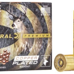 Federal Vital-Shok Buckshot - 20GA, 3", 18 Pellets, 2 Buck, Box of 5 (P2582B)