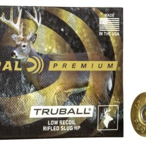Federal Vital-Shok Rifled Slug -12GA, 2-3/4", 1 oz, Box of 5 (PB127LRS)