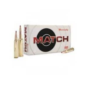 Hornady Match - 338 Lapua Mag, 250gr, BTHP, Box of 20 (8230)