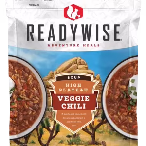 ReadyWise Adventure Meals - High Plateau Veggie Chili Soup, 2 Servings, 142g (80-116)