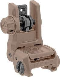 Magpul MBUS 3 Sight Open Box - Rear, FDE (MAG1167-FDEOB)