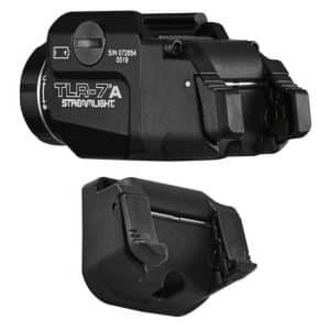 Streamlight TLR-7 A Flex - Low Profile Tactical Rail Mounted, Light, White, 500 Lumens (69424)