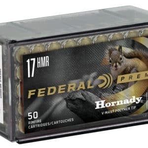 Federal Premium V-Shok - 17 HMR, 17gr, Poly-Tip, Box of 50 (P771)