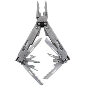 SOG PowerAccess - Deluxe Multi Tool, Bead Blast Finish, 20 Tools (PA2001-CP)