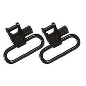 HQ Outfitters QD Sling Swivels - Quick Detach, 1", Black (HQ-SS1.0)