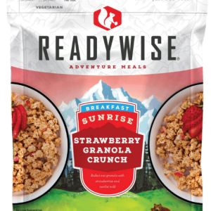 Readywise Adventure Meals - Sunrise Strawberry Granola Crunch, 2 Servings, 124g (80-122)