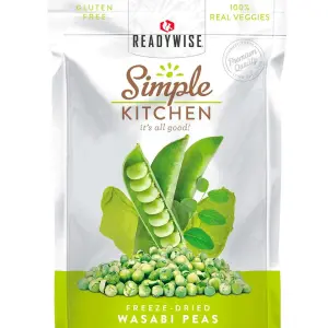 ReadyWise Simple Kitchen - Wasabi Peas, 1 Serving (RWSK02-020)
