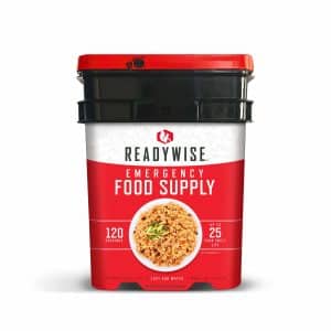 ReadyWise Emergency Food Supply - Entree Bucket, 120 Serving (RW01-120)