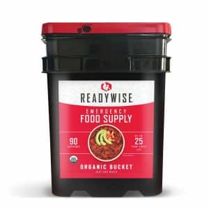 ReadyWise Emergency Food Supply - Organic Bucket, 90 Serving (RW05-825)