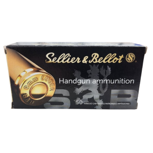 Sellier & Bellot - 9mm Luger, 115gr, FMJ, Box of 50 (310450)