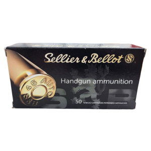 Sellier & Bellot - 45 ACP, 230gr, FMJ, Box of 50 (311250)