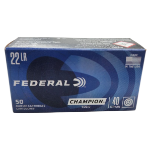 Federal Champion Training - 22LR, 40gr, Solid (510)