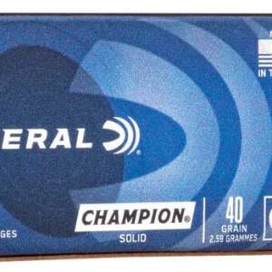 Federal Champion Training - 22LR, 40gr, Solid (510)