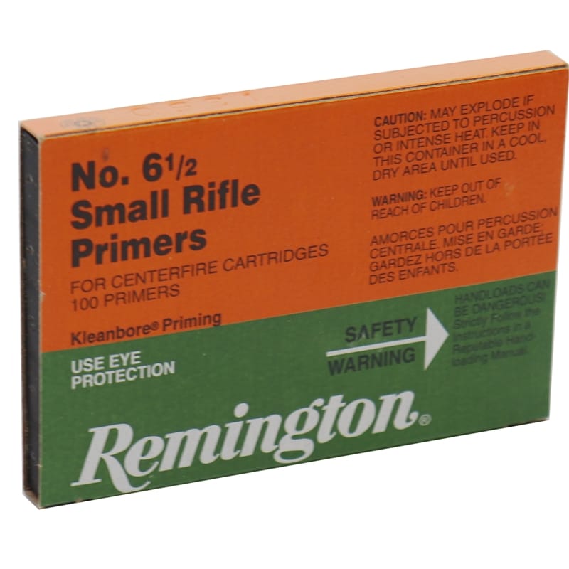 Remington Primers - #6 1/2 Small Rifle (22606)