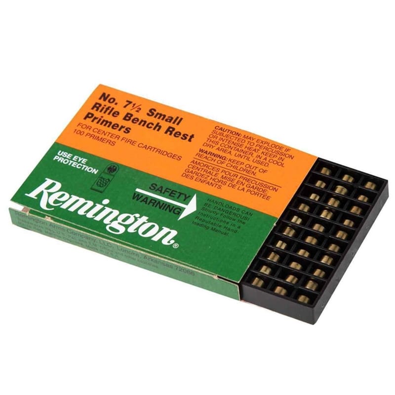 Remington Primers - #7 1/2 Small Rifle Bench Rest (22628)