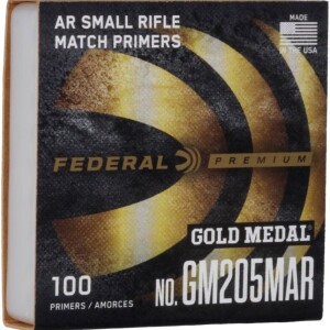 Federal Gold Medal Primers - Small Rifle AR Match (GM205MAR)