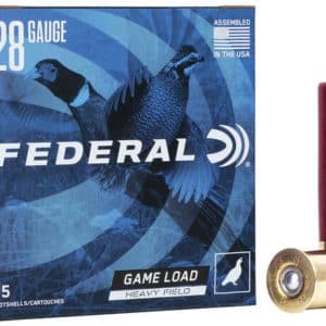 Federal Game-Shok - Heavy Field Lead, 28GA, 2-3/4", 1oz, #6, Box of 25 (H2896)