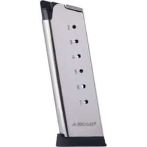 Mec-Gar Officer Magazine - 1911, 45 ACP, 7 Round (MGCO4507NPF)