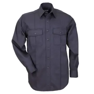 5.11 Tactical Station non-NFPA Class A Long Sleeve Shirt - Twill, Fire Navy, XL (46123)