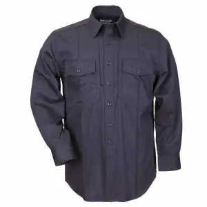 5.11 Tactical Station Class-B Long Sleeve Shirt - Fire Navy, Medium (46125-720)