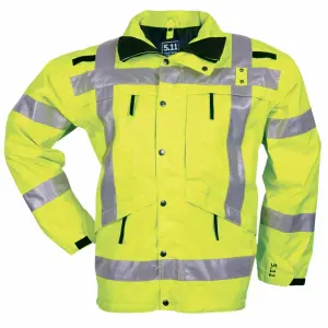 5.11 Tactical High Visibility Parka - Reversible, Hi-Vis Yellow, 2XL (48014-320)