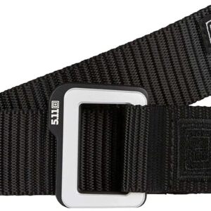 5.11 Tactical Traverse Double Buckle Belt - 1.5", Small, Black (59510)