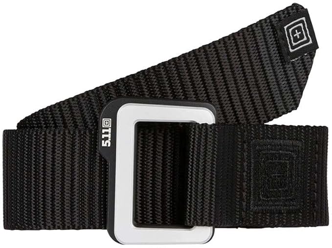 59510-019 5.11 Tactical Traverse Double Buckle Belt - 1.5", Small, Black (59510)
