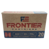 Hornady Frontier - 223 Rem, 55gr, FMJ, Box of 20 (FR100)