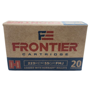 Hornady Frontier - 223 Rem, 55gr, FMJ, Box of 20 (FR100)